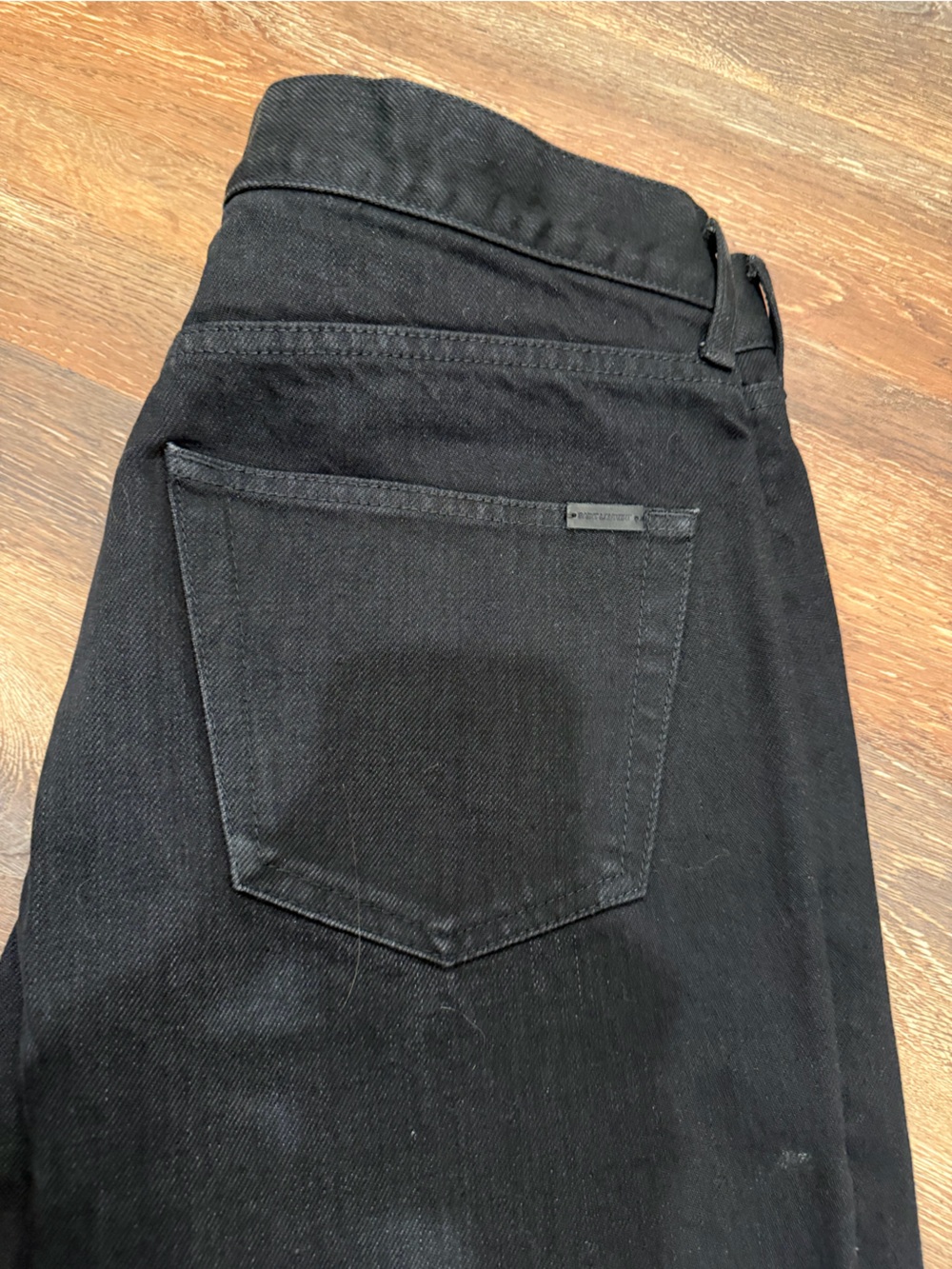 Yves Saint Laurent YSL Black Denim Jeans men’s 34